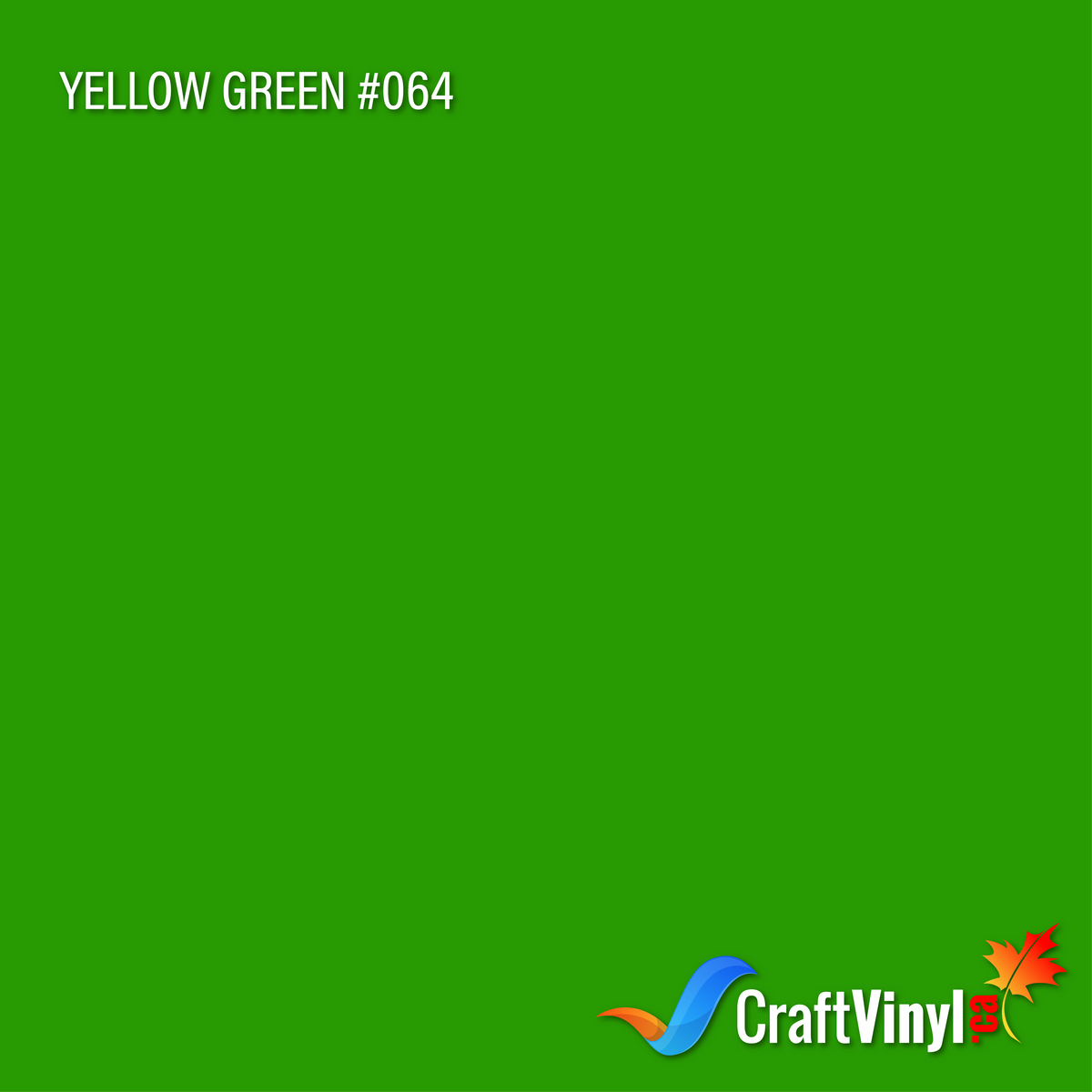 Oracal 651 Glossy Yellow Green #064 12''x5ft