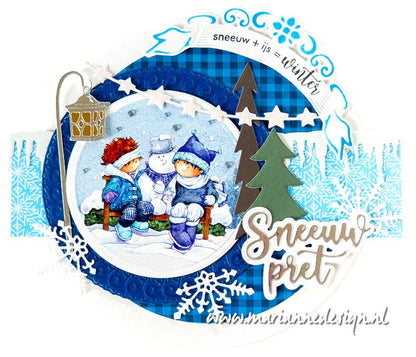 Marianne Design A4 Paper Pad - Winter Hygge