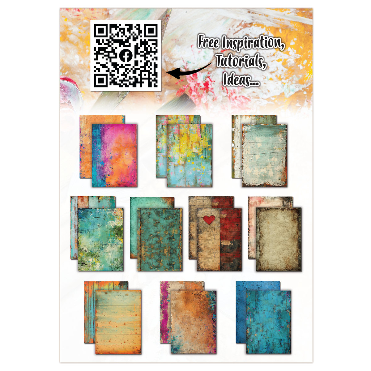 AALL and Create - A4 Design Paper - Timber Tide