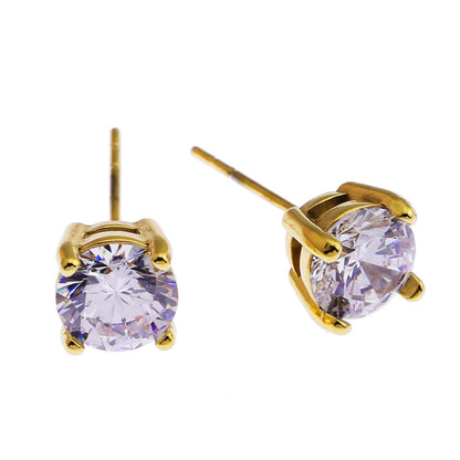 CODI Gold: Moissanite (Diamond Alternative) Essential Daily Studs