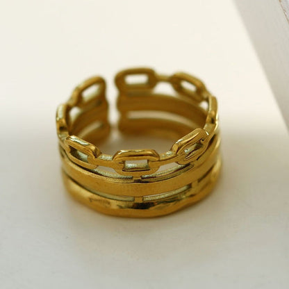 Bague triple empilable ORIA