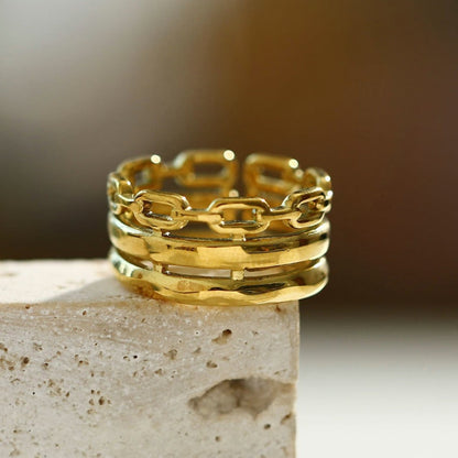 Bague triple empilable ORIA