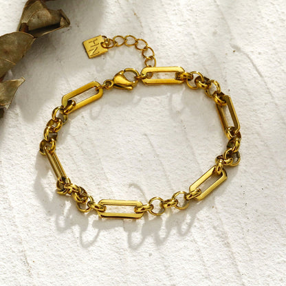 CLICHY Bracelet original multi-formes, perlé et articulé