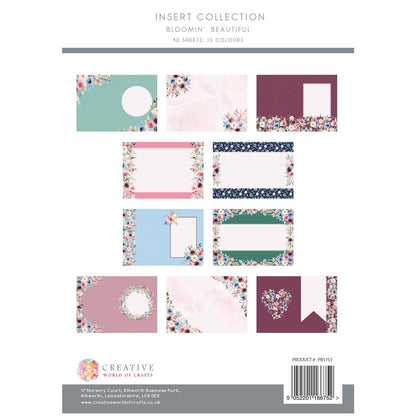 The Paper Boutique Collection d'inserts Bloomin' Beautiful