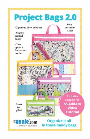 Project Bags 2.0 Pattern - By Annie