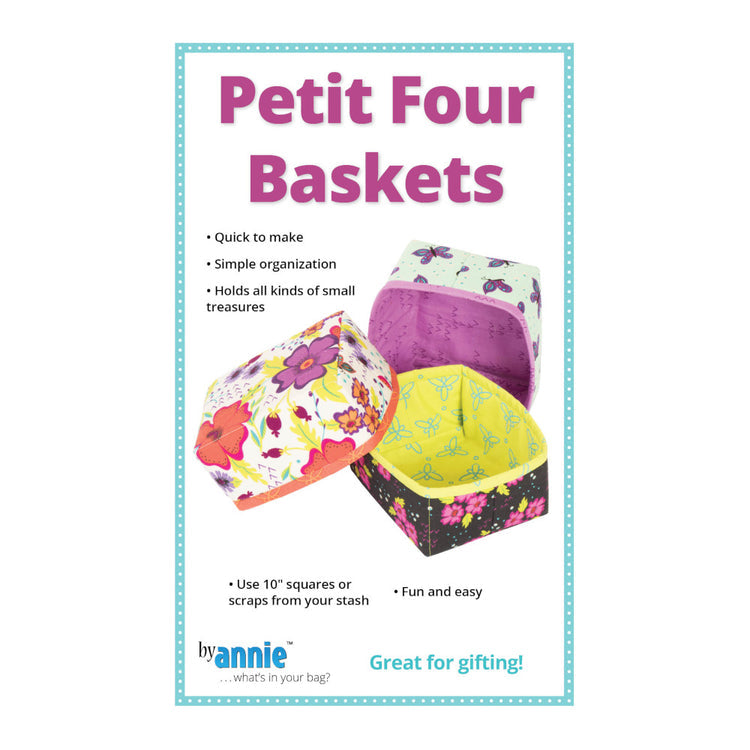 Petit Four Baskets Pattern - By Annie's