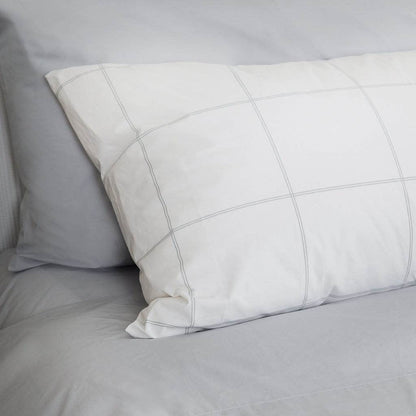 Housse de couette et taies d'oreiller en percale de coton bio essentielle
