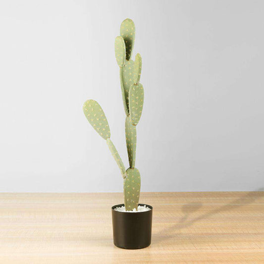 Plante en pot artificielle Penka Cactus 66 cm