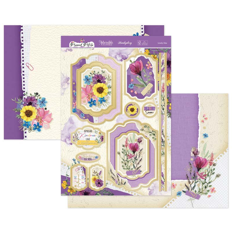 Ensemble de luxe Lilas Enchanteur pour Dessus de Lit