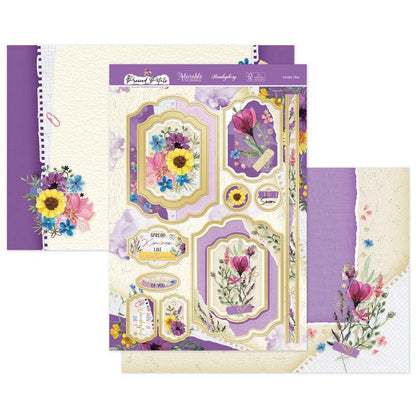 Ensemble de luxe Lilas Enchanteur pour Dessus de Lit