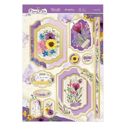 Ensemble de luxe Lilas Enchanteur pour Dessus de Lit