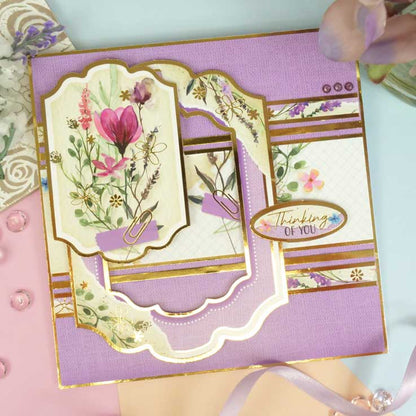 Ensemble de luxe Lilas Enchanteur pour Dessus de Lit