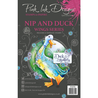 Lot de tampons transparents A5 Nip & Duck