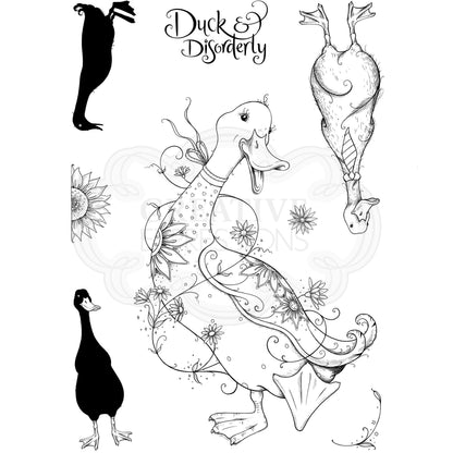 Lot de tampons transparents A5 Nip & Duck
