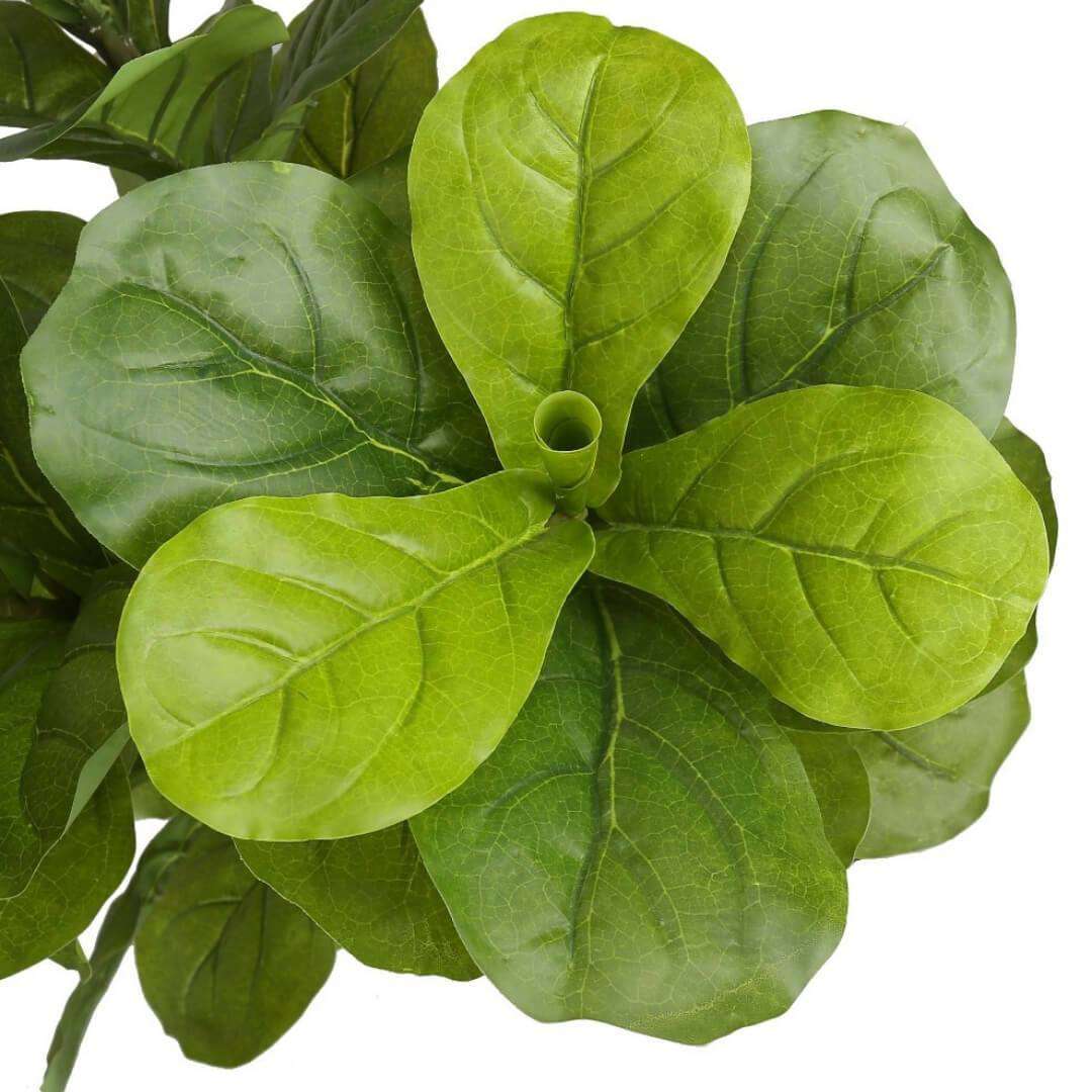 Plante d'intérieur artificielle en pot Fiddle Leaf Piña 1,5 m
