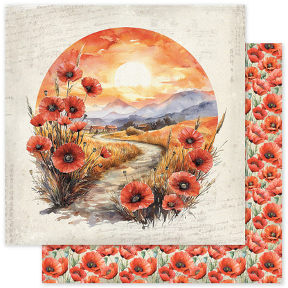 Poppy Garden Basics 12x12 Paper Collection 34644