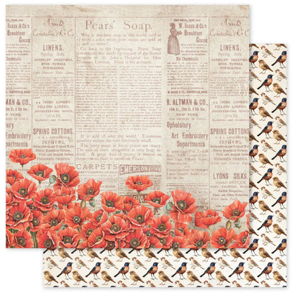 Poppy Garden 12x12 Paper Collection 34620