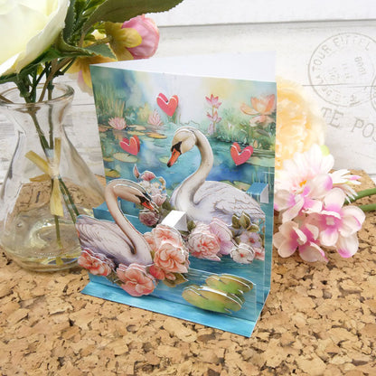 Pop-Up Stepper Card - Always & Forever