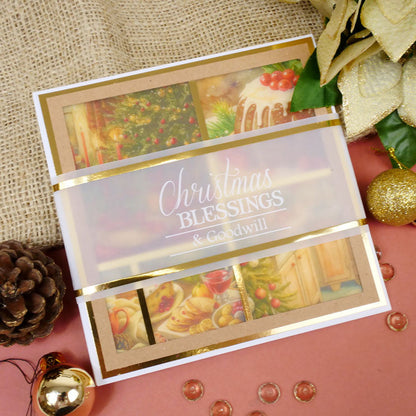 Festive Parchment Scenes