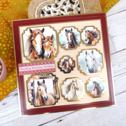 Moonstone Dies - Mini Straight Edged Nesting Dies - Ornate Corner Square