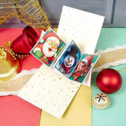 Bloc-notes carré Festive Peeping Pals