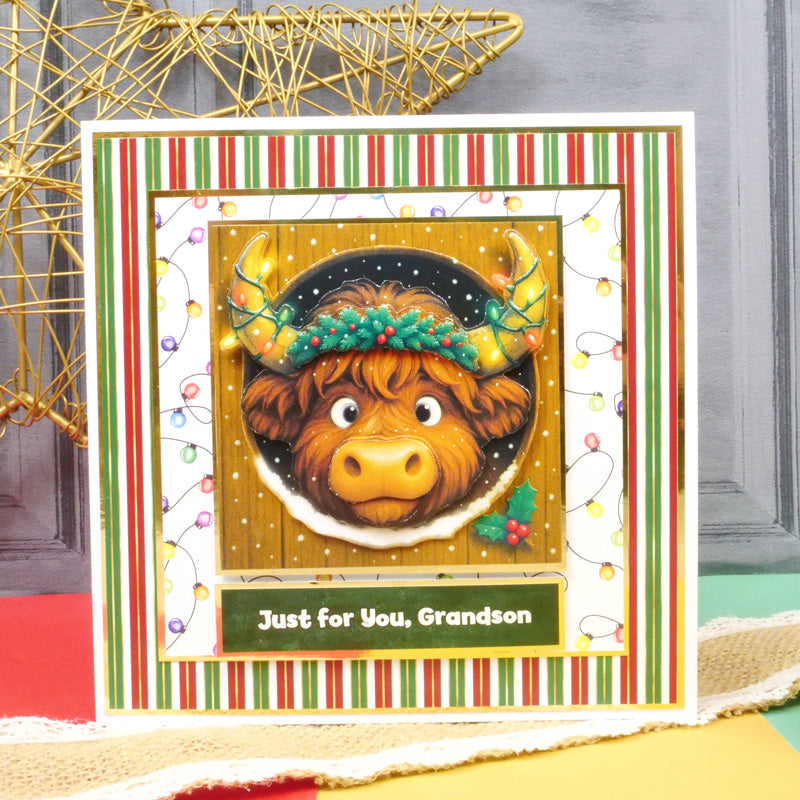 Bloc-notes carré Festive Peeping Pals
