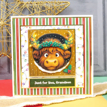 Bloc-notes carré Festive Peeping Pals