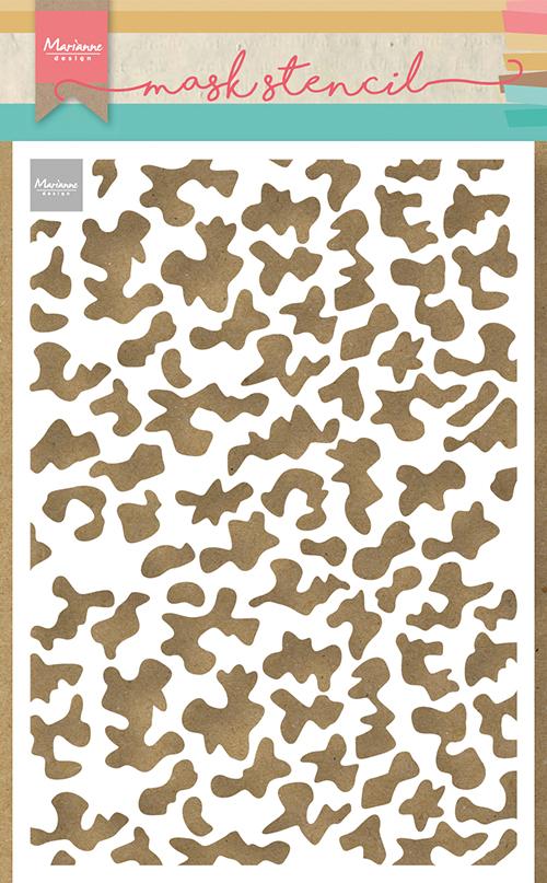 Pochoir de camouflage artisanal