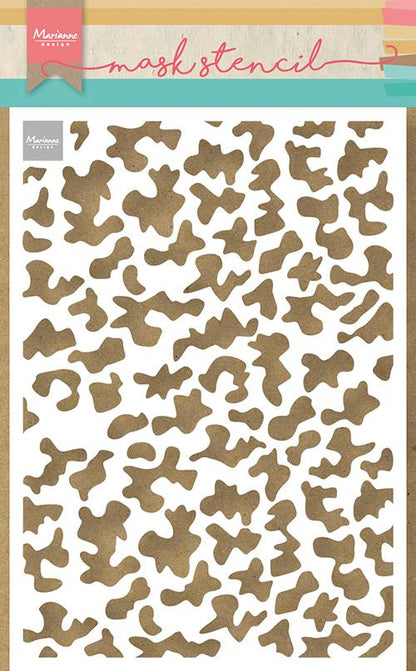Pochoir de camouflage artisanal