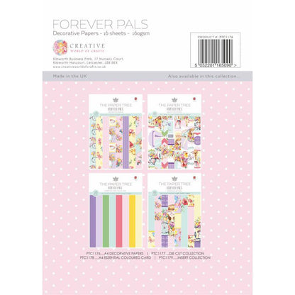 The Paper Tree Forever Pals Papiers de fond A4