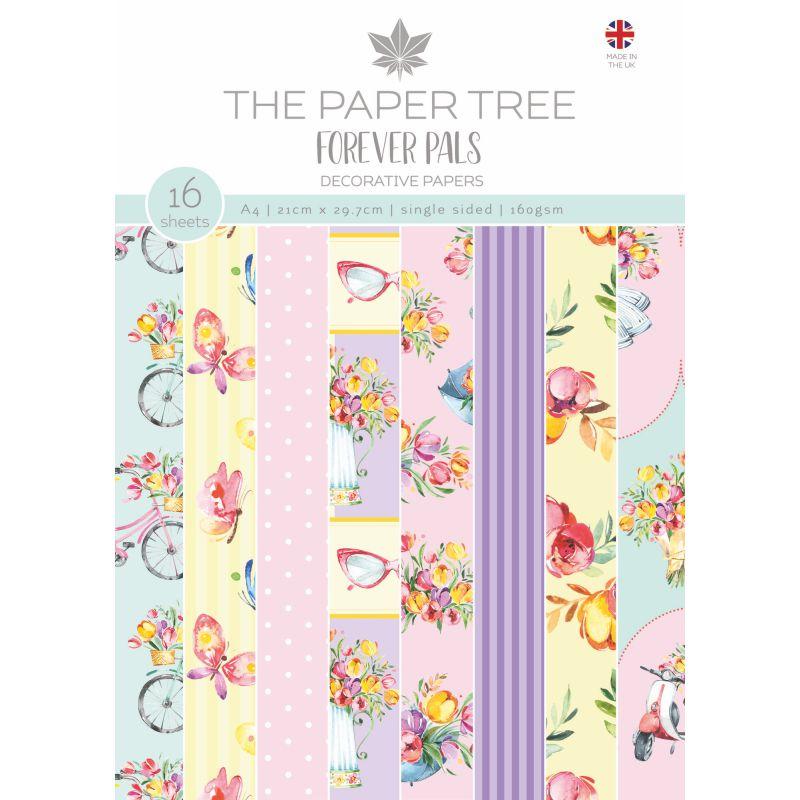 The Paper Tree Forever Pals Papiers de fond A4