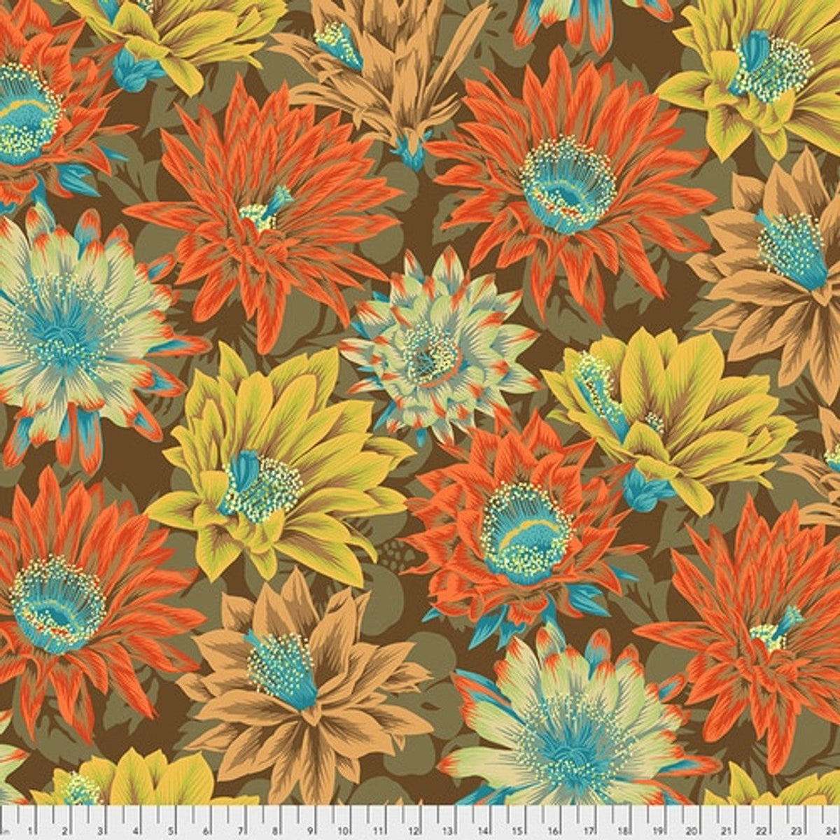 Kaffe Fassett Collective - Fleur de Cactus - Marron