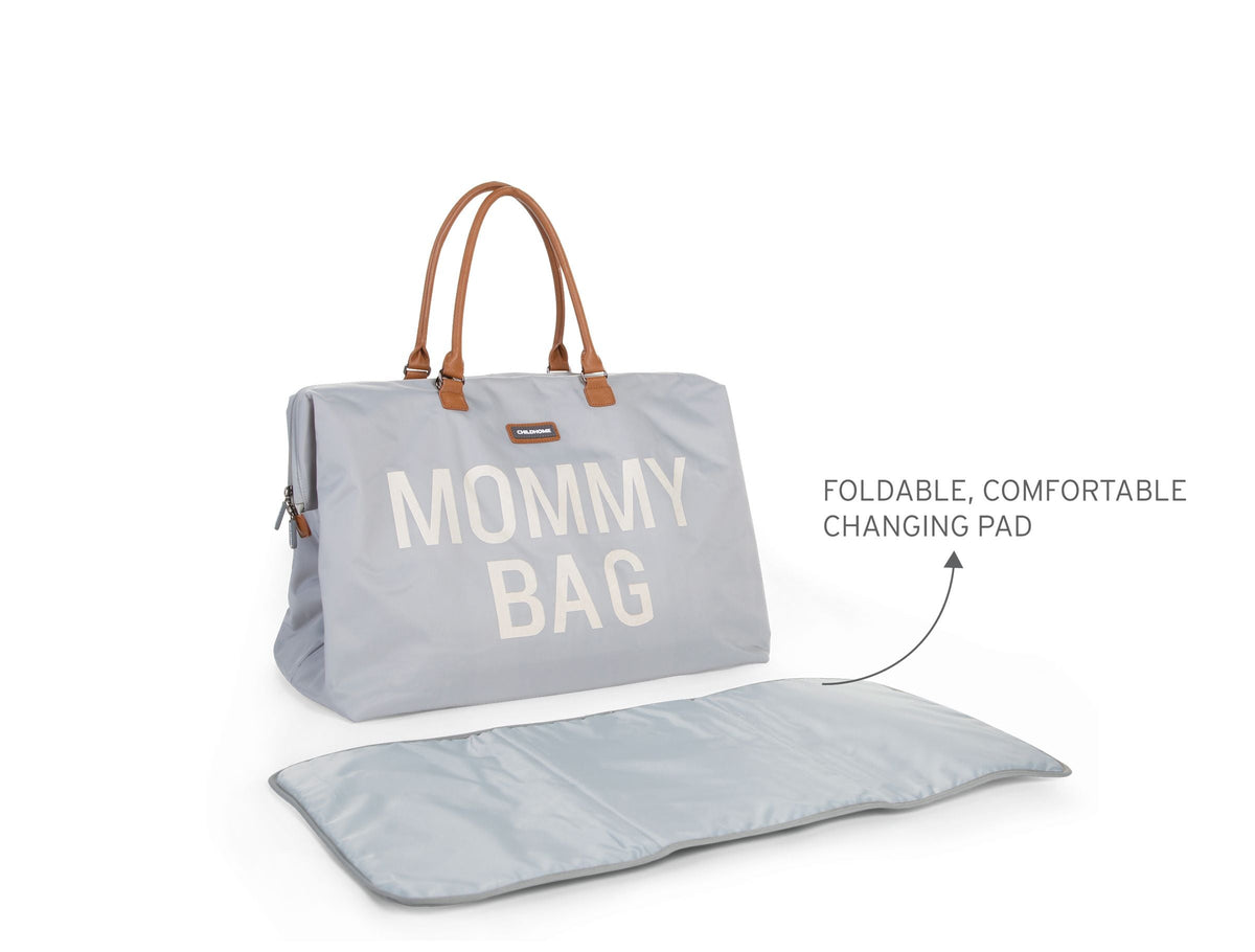 Sac à Langer Gris Élégant