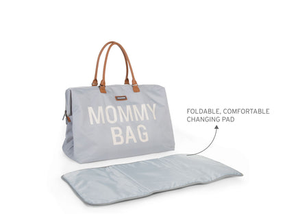 Sac à Langer Gris Élégant