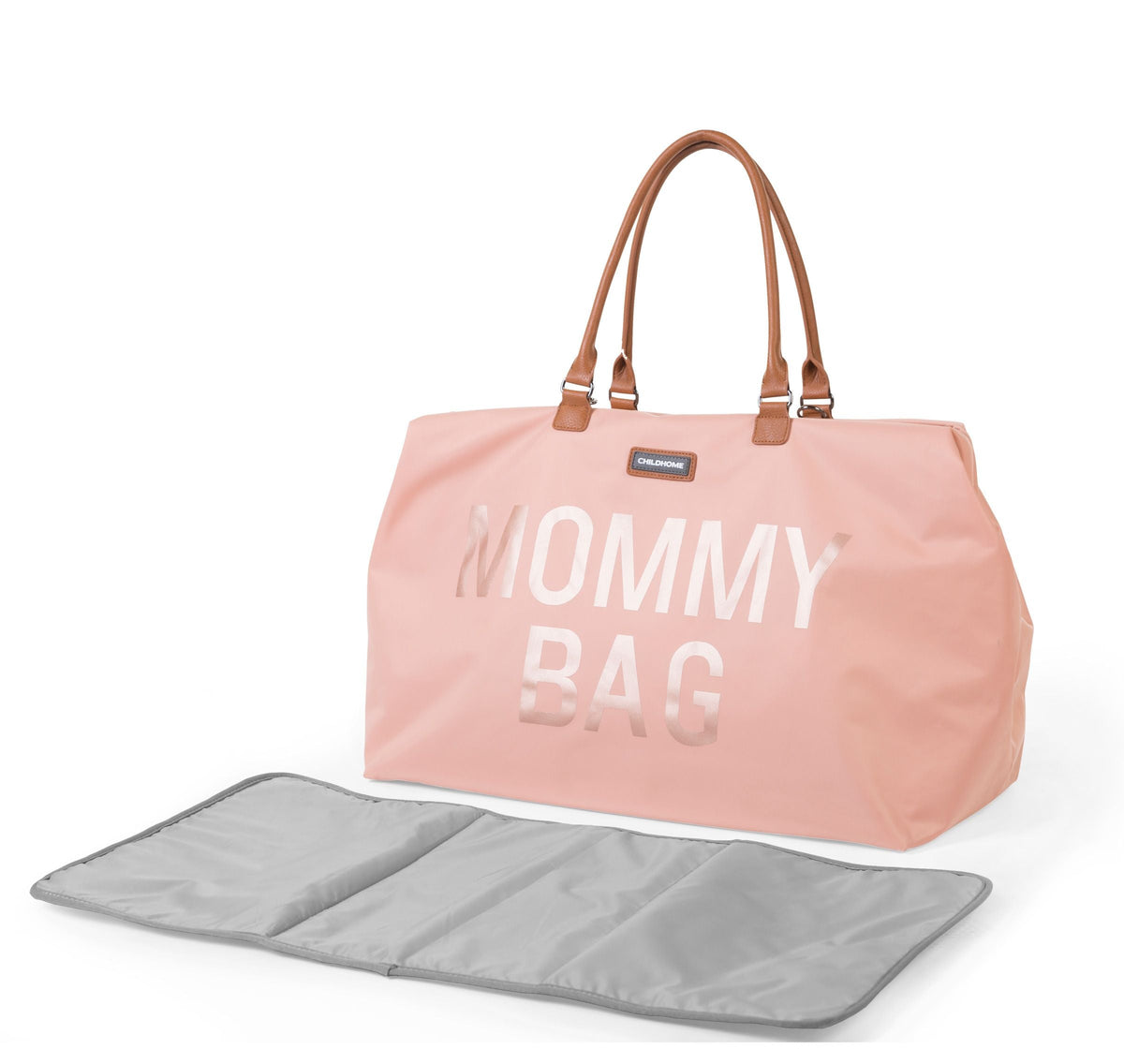 Sac à langer rose joyeux pour maman