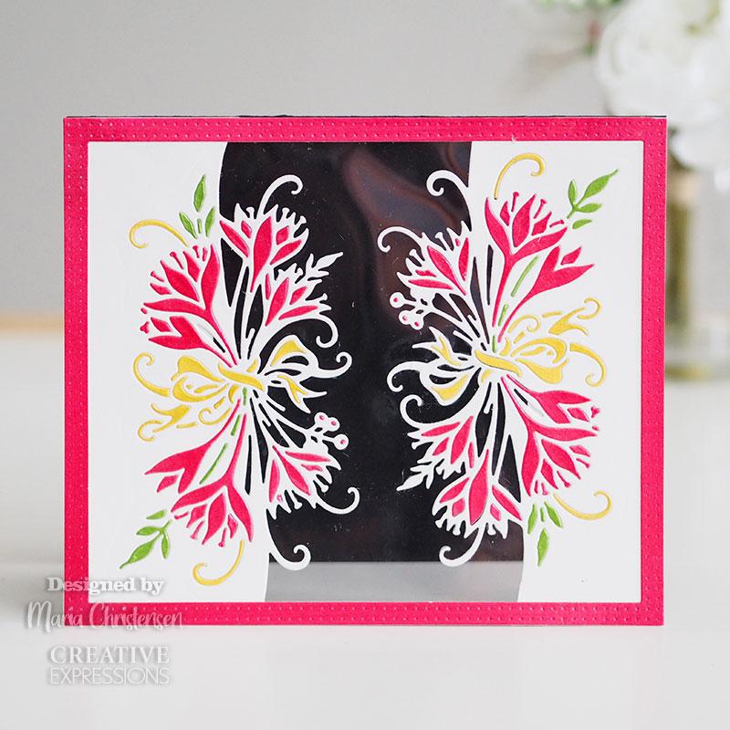 Creative Expressions Matrice de découpe Bordure Crocus Paper Cuts