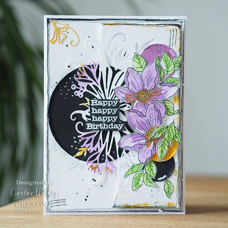 Creative Expressions Matrice de découpe Bordure Crocus Paper Cuts