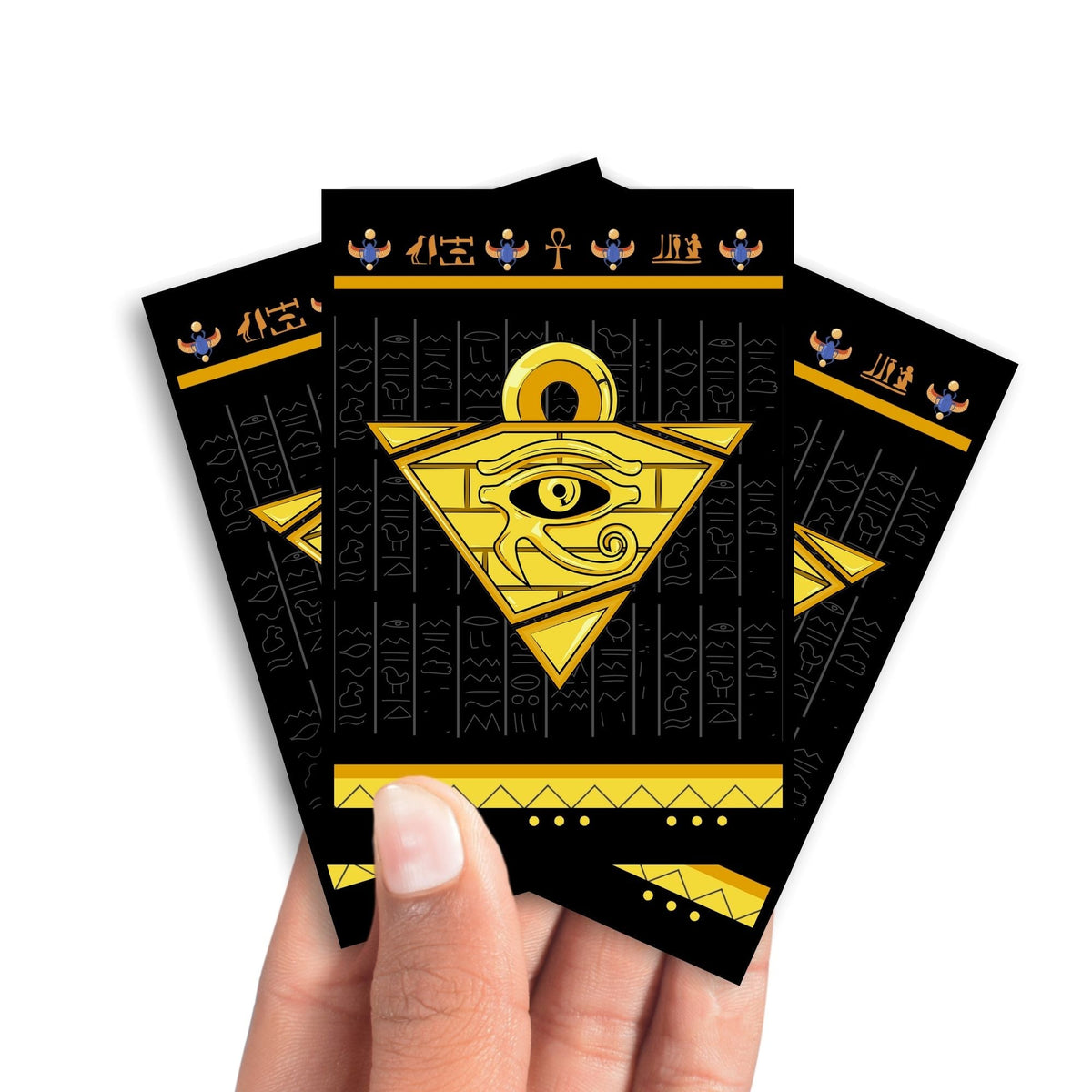Protège-Cartes Glyphes de l'Âme du Pharaon