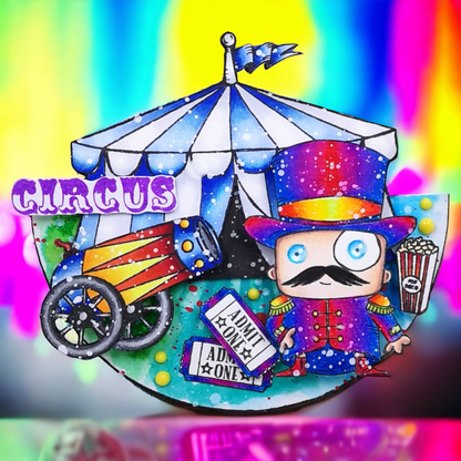 AALL and Create - Set de tampons A6 - The Big Top