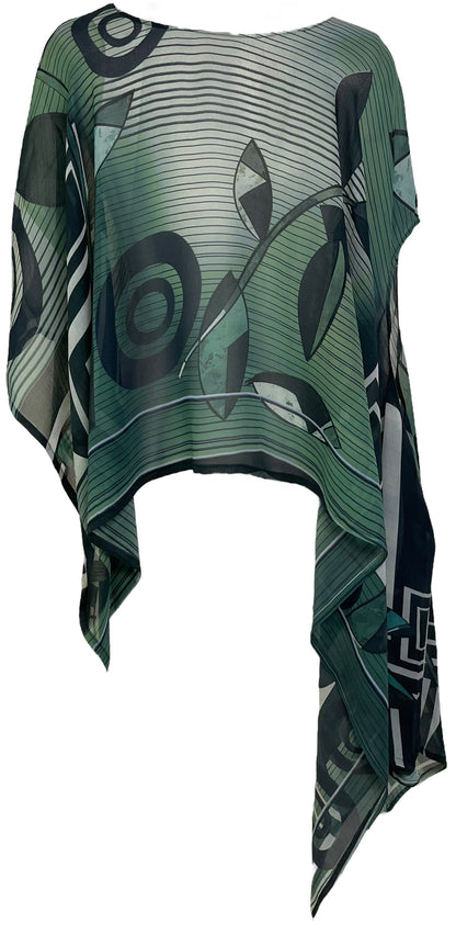 PRG7132 Sheer Avatar Pure Silk Versatile Vest