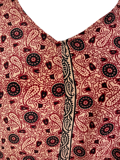 PRC6975 Avatar Pure Silk Waterfall Top