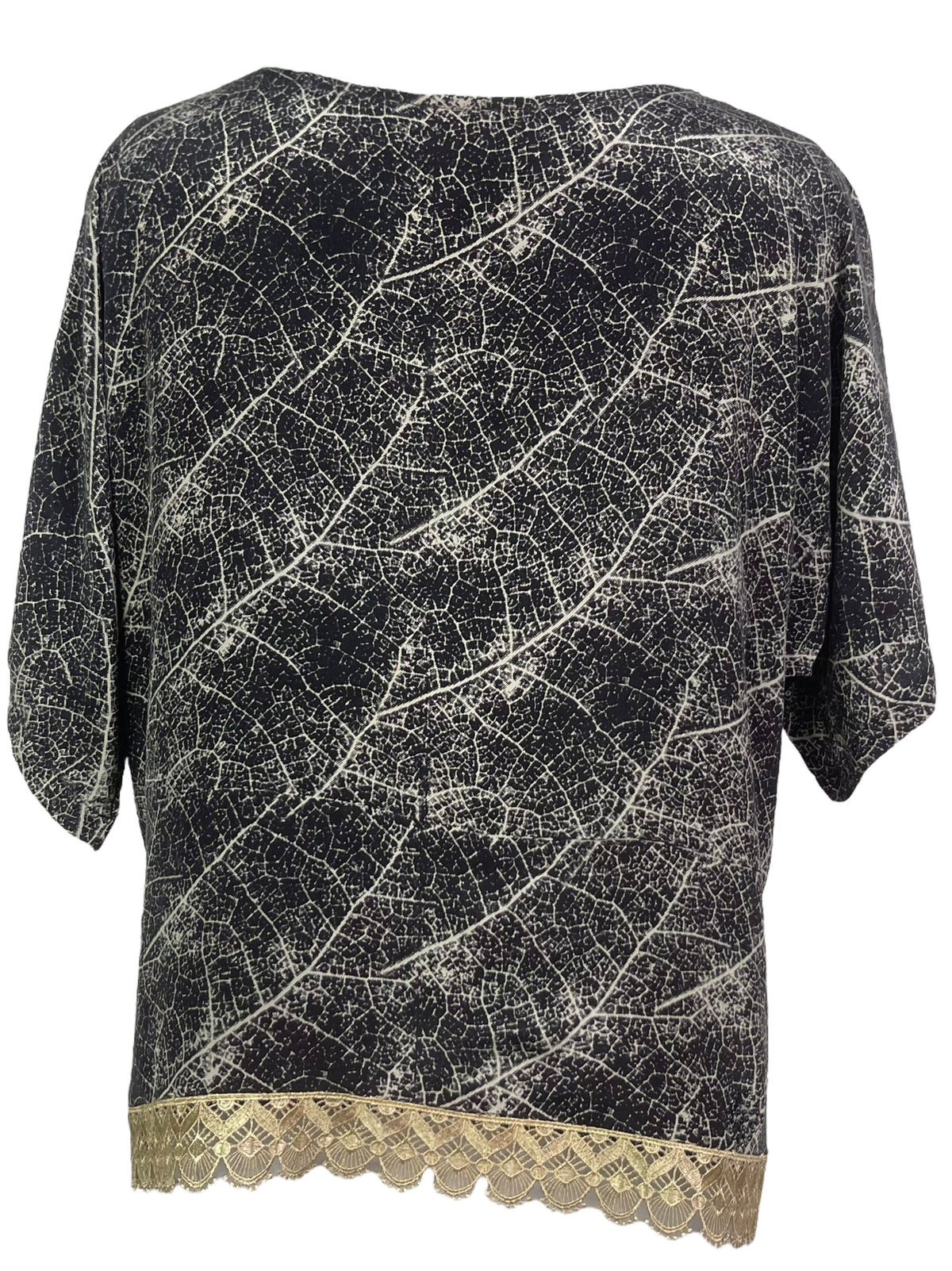 REVOLUTIONHER PRC7839 Nirvana Pure Silk Side Slit Top