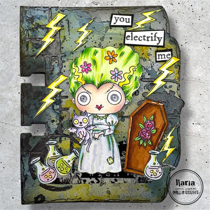 AALL and Create - A7 Stamp Set - Frankie’s Bride