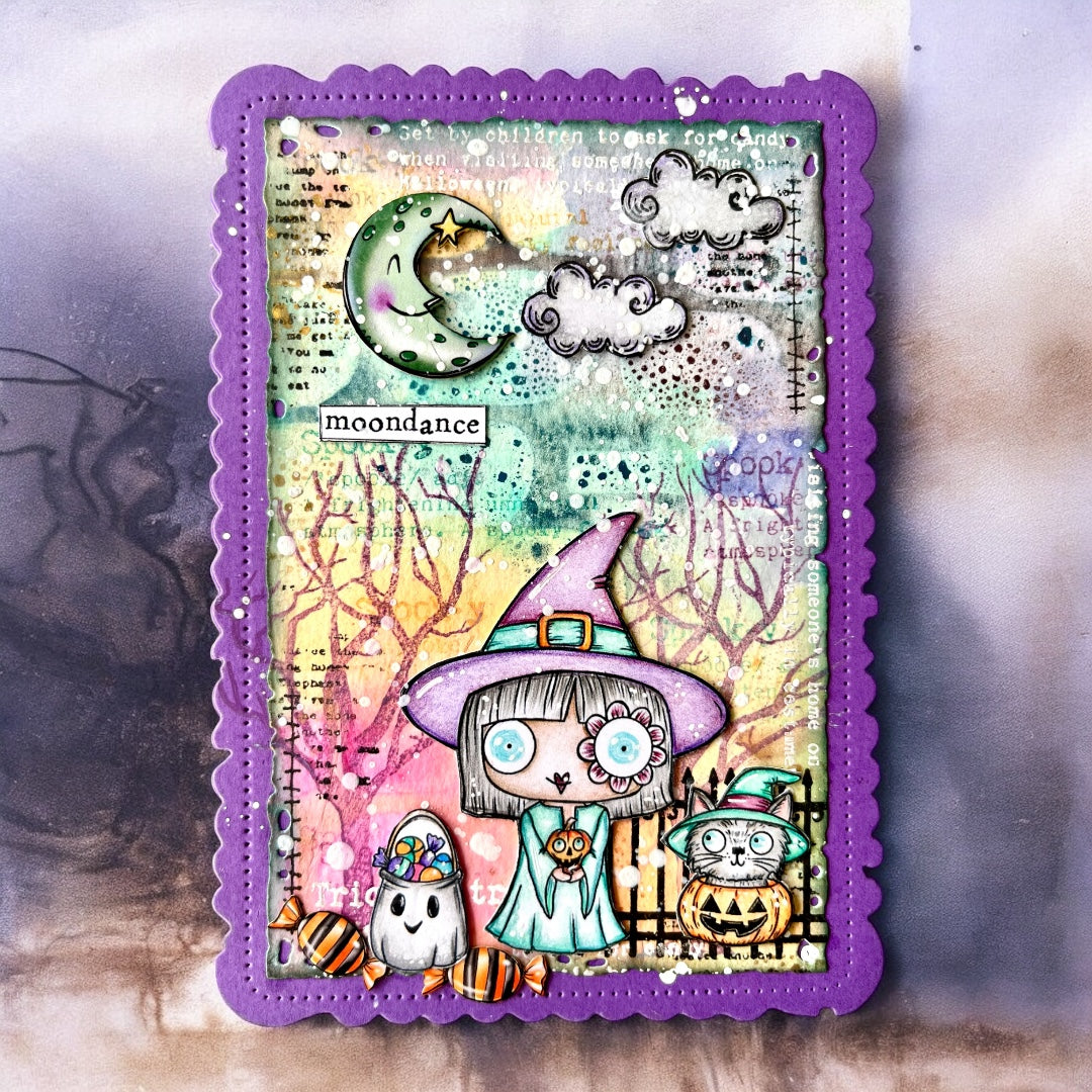 AALL and Create - A7 Stamp Set - Moonlight Mischief