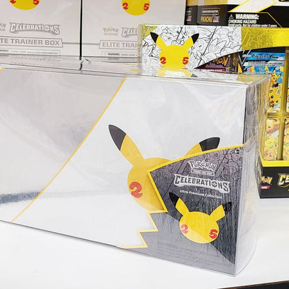 Boîte de Collection Pokémon Célébrations Ultra Premium EVORETRO PET Protector 0.45MM - Lot de 1