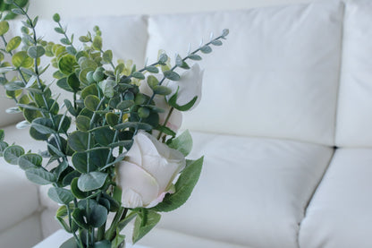 Bouquet de fleurs artificielles Lazar 18''x7''