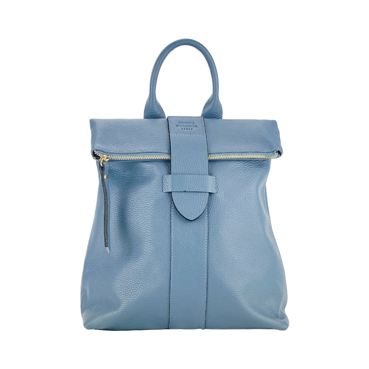 RENATO BORZATTA Soft Women’s modern Backpack – Genuine Leather, Made in Italy