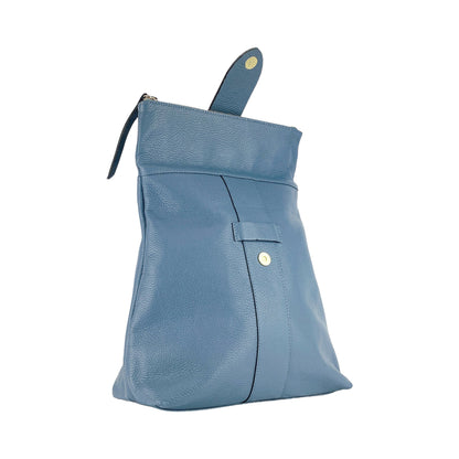 RENATO BORZATTA Soft Women’s modern Backpack – Genuine Leather, Made in Italy