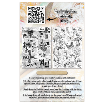 AALL and Create - A5 Rub-Ons - Fly Around