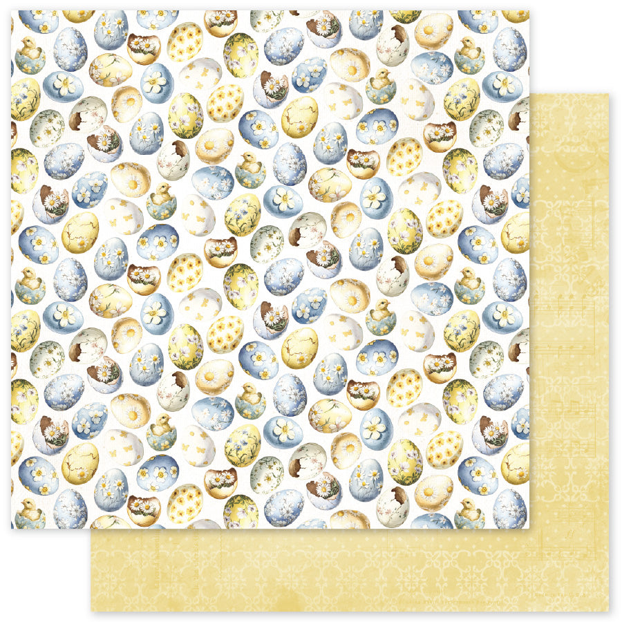 Collection de papier de Pâques rustique 30x30 cm 34164